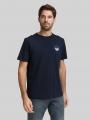 Tom Tailor T-Shirt mit Print - Sky Captain Blue Tom Tailor T-Shirt mit Print - Sky Captain Blue