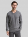 Tom Tailor Strickpullover mit Kaschmir-Anteil - Classic Dark Grey Melange Tom Tailor Strickpullover mit Kaschmir-Anteil - Classic Dark Grey Melange