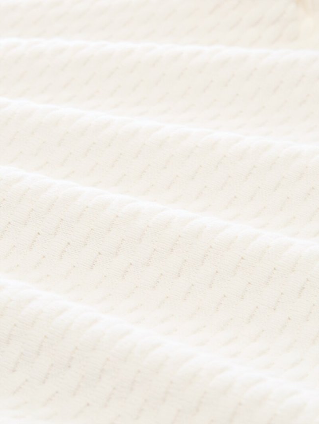 Tom Tailor Strickpullover mit Struktur - Whisper White Tom Tailor Strickpullover mit Struktur - Whisper White