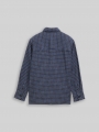 Tom Tailor Oversize Hemd mit Karomuster - Black Purple Mini Check Design Tom Tailor Oversize Hemd mit Karomuster - Black Purple Mini Check Design