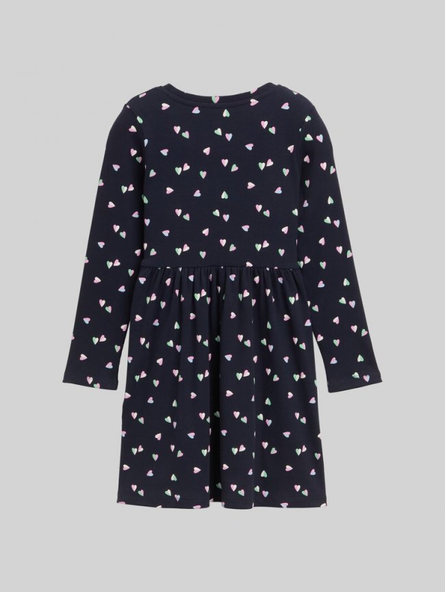 Tom Tailor Mini-Kleid mit Allover-Print - Mini Heart Design Tom Tailor Mini-Kleid mit Allover-Print - Mini Heart Design