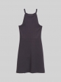 Tom Tailor Mini-Kleid mit Rippstruktur - Coal Grey Tom Tailor Mini-Kleid mit Rippstruktur - Coal Grey