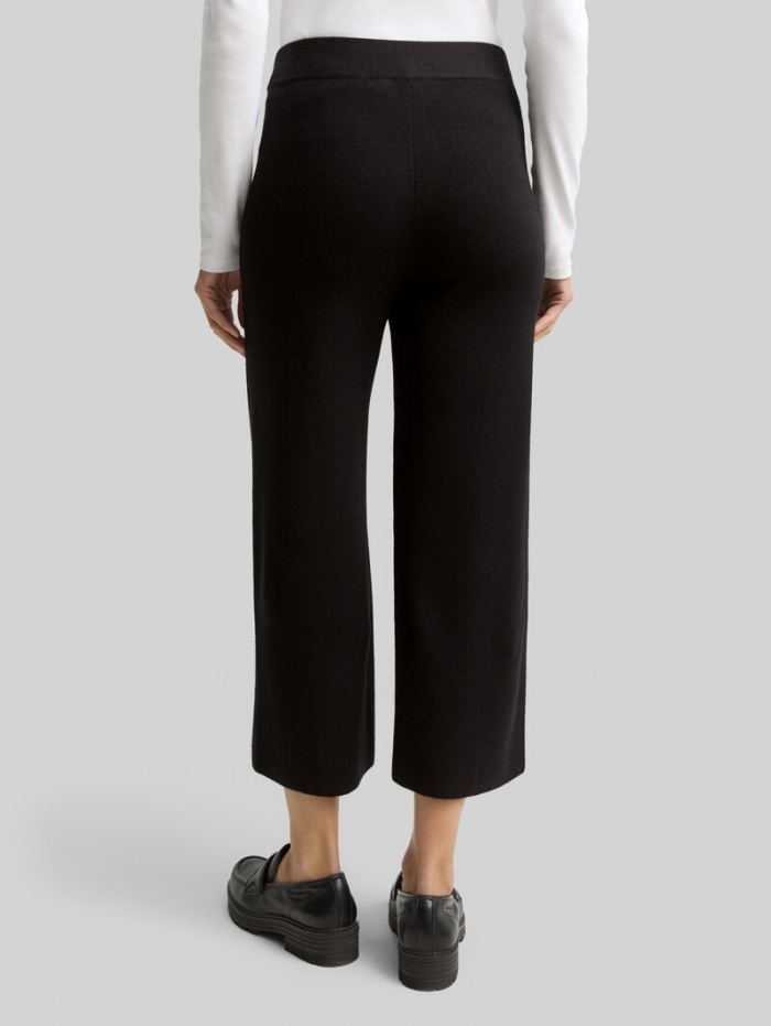 Tom Tailor Culotte Strickhose - Deep Black