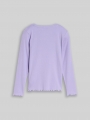 Tom Tailor Langarmshirt mit Rippstruktur - Sweet Purple Tom Tailor Langarmshirt mit Rippstruktur - Sweet Purple