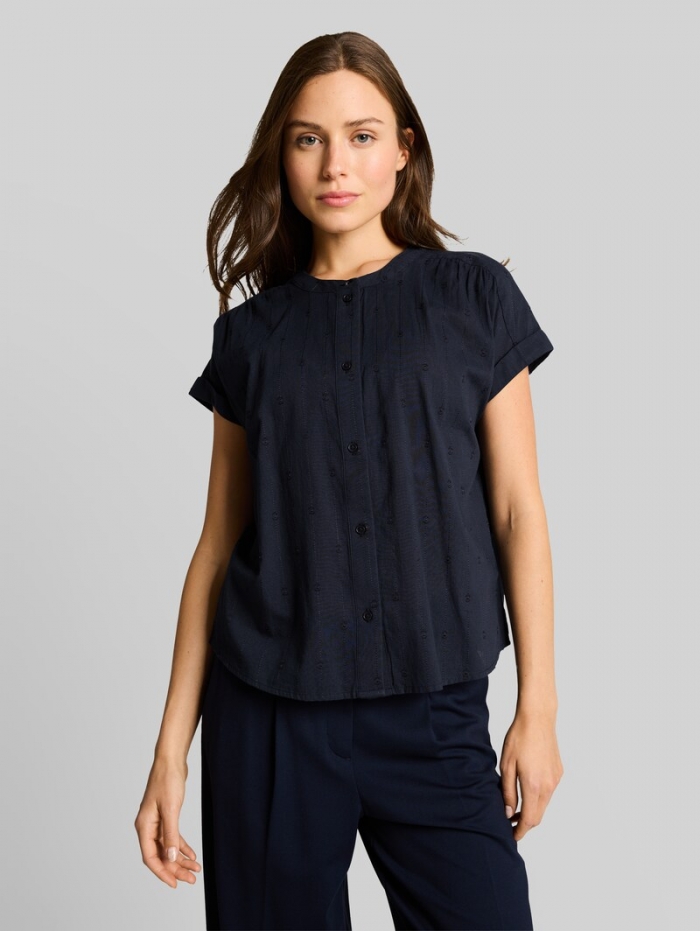 Tom Tailor Loose Fit Bluse - Sky Captain Blue Tom Tailor Loose Fit Bluse - Sky Captain Blue