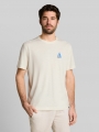 Tom Tailor T-Shirt mit Stickerei - Gardenia White