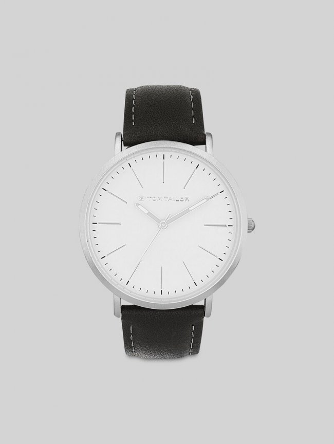 Tom Tailor Armbanduhr silber - Ziffernblatt grau mit 40mm - Silver Tom Tailor Armbanduhr silber - Ziffernblatt grau mit 40mm - Silver