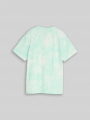 Tom Tailor Oversize Tie-Dye T-Shirt - Turquoise White Tie Dye Design Tom Tailor Oversize Tie-Dye T-Shirt - Turquoise White Tie Dye Design