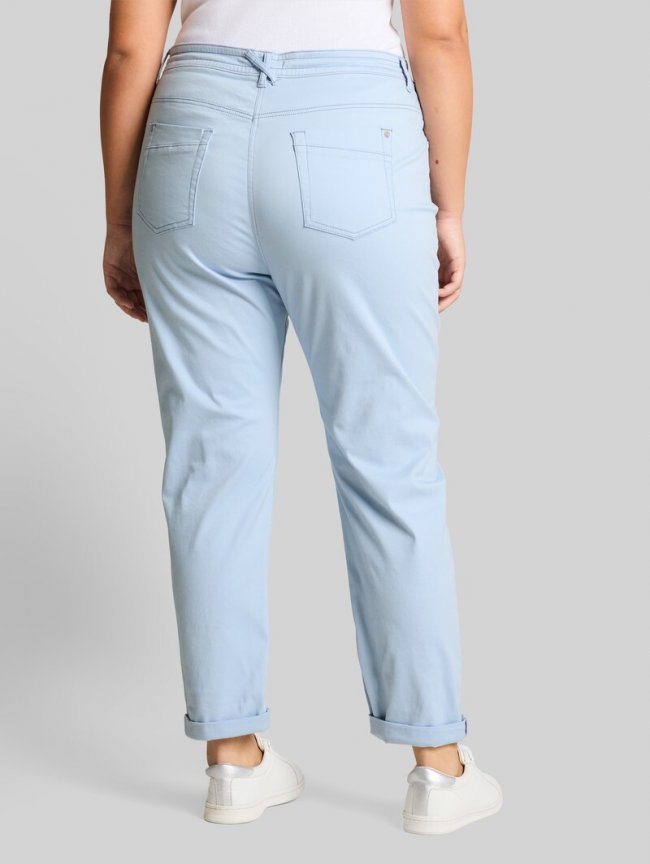 Tom Tailor Plus Size - Cropped Slim Hose - Kentucky Blue Tom Tailor Plus Size - Cropped Slim Hose - Kentucky Blue
