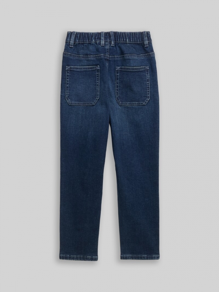 Tom Tailor Relaxed Fit Jeans mit Stretch - Used Dark Stone Blue Denim Tom Tailor Relaxed Fit Jeans mit Stretch - Used Dark Stone Blue Denim