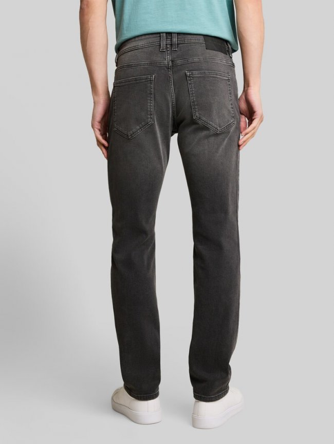 Tom Tailor TTMARVIN STRAIGHT Jeans mit Stretch - Used Dark Stone Grey Denim Tom Tailor TTMARVIN STRAIGHT Jeans mit Stretch - Used Dark Stone Grey Denim