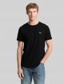 Tom Tailor T-Shirt aus Baumwolle - Black Tom Tailor T-Shirt aus Baumwolle - Black