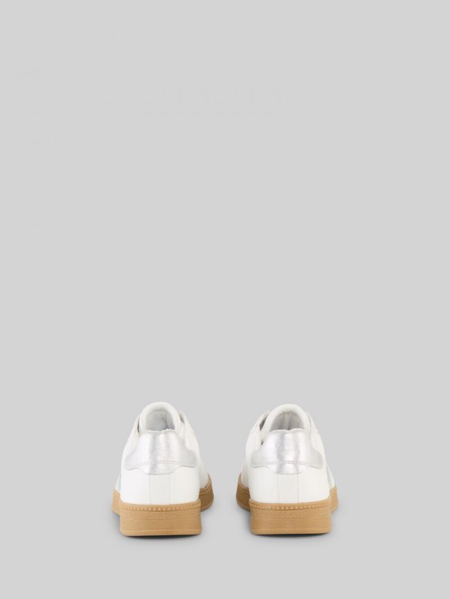 Tom Tailor Sneaker mit Colour-Blocking - White-mint