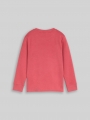 Tom Tailor Sweatshirt mit Print - Berry Red