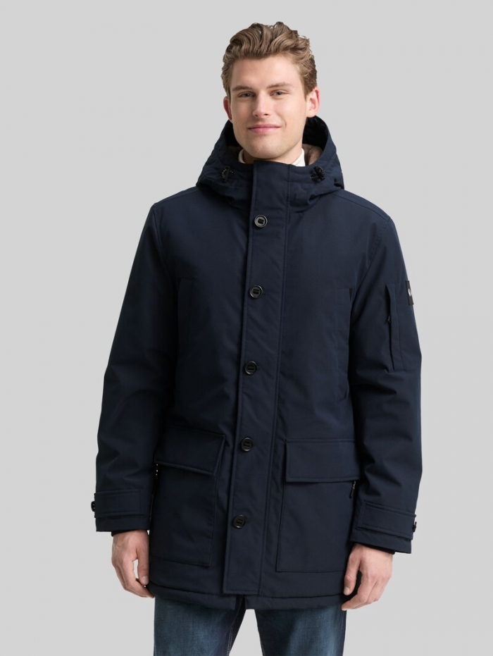 Tom Tailor Parka mit wasserabweisender Funktion - Sky Captain Blue Tom Tailor Parka mit wasserabweisender Funktion - Sky Captain Blue