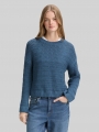 Tom Tailor Relaxed Fit Strickpullover - Dusty Denim Blue Tom Tailor Relaxed Fit Strickpullover - Dusty Denim Blue