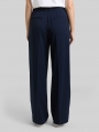 Tom Tailor TTLEA WIDE Hose mit Bügelfalte - Sky Captain Blue Tom Tailor TTLEA WIDE Hose mit Bügelfalte - Sky Captain Blue