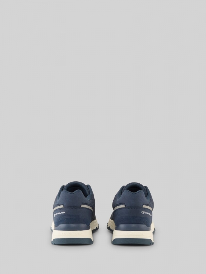 Tom Tailor Sneaker im Knitted-Look - Navy-ltgrey Tom Tailor Sneaker im Knitted-Look - Navy-ltgrey