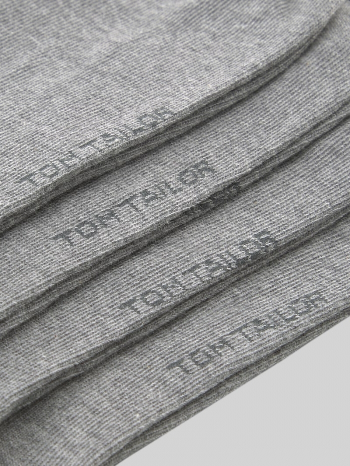Tom Tailor Sneakersocken im 4er-Pack - Light Grey Melange Tom Tailor Sneakersocken im 4er-Pack - Light Grey Melange
