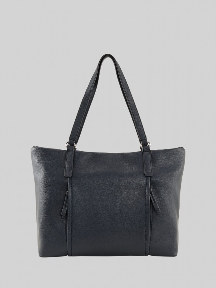 Tom Tailor TTBECA L Shopper mit Reißverschluss-Details - Dark Blue Tom Tailor TTBECA L Shopper mit Reißverschluss-Details - Dark Blue