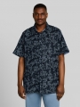 Tom Tailor Plus Size - Kurzarmhemd mit Muster - Navy Irregular Design Tom Tailor Plus Size - Kurzarmhemd mit Muster - Navy Irregular Design