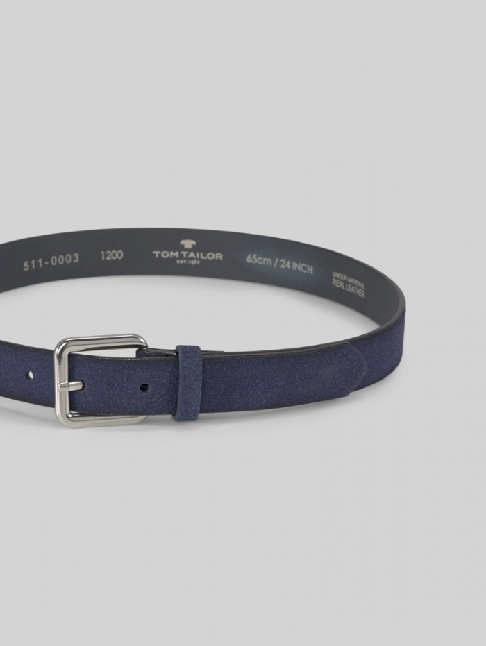 Tom Tailor TTDAISY Kids schmaler Gürtel mit eckiger Dornschließe - Navy Uni Tom Tailor TTDAISY Kids schmaler Gürtel mit eckiger Dornschließe - Navy Uni
