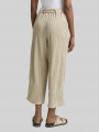 Tom Tailor High Waist Culotte Hose mit Bindegürtel - Vertical Green White Stripe Tom Tailor High Waist Culotte Hose mit Bindegürtel - Vertical Green White Stripe