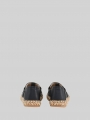 Tom Tailor Flache Espadrilles mit Kontrastnähten - Navy Tom Tailor Flache Espadrilles mit Kontrastnähten - Navy