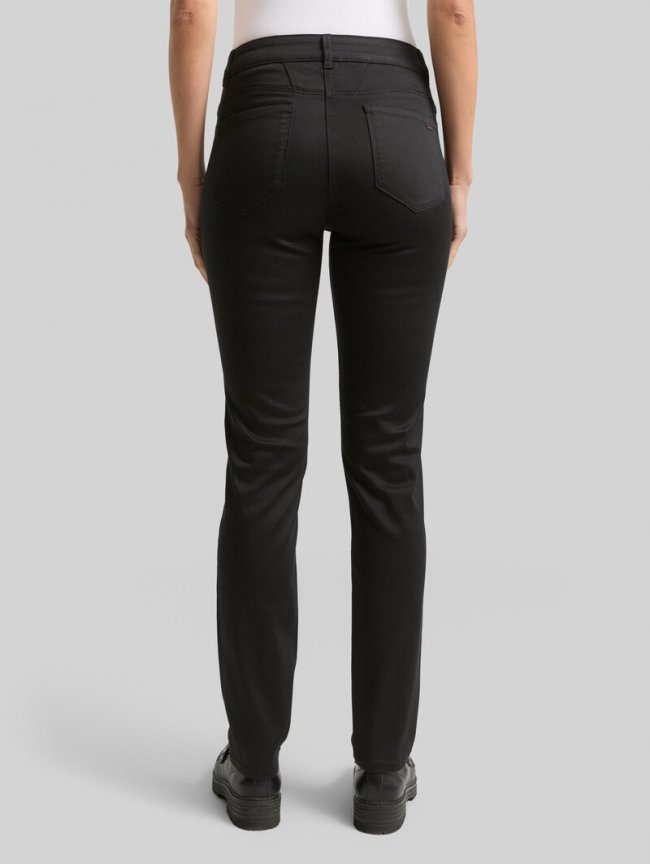Tom Tailor TTEDDA SLIM Hose - Deep Black Tom Tailor TTEDDA SLIM Hose - Deep Black