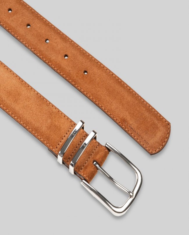 Tom Tailor TTMILLIE Ledergürtel mit abgerundeter Dornschließe - Cognac Uni Tom Tailor TTMILLIE Ledergürtel mit abgerundeter Dornschließe - Cognac Uni