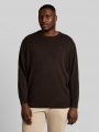 Tom Tailor Plus Size - Strickpullover mit Logo Stickerei - Dark Chocolate Brown Melange Tom Tailor Plus Size - Strickpullover mit Logo Stickerei - Dark Chocolate Brown Melange