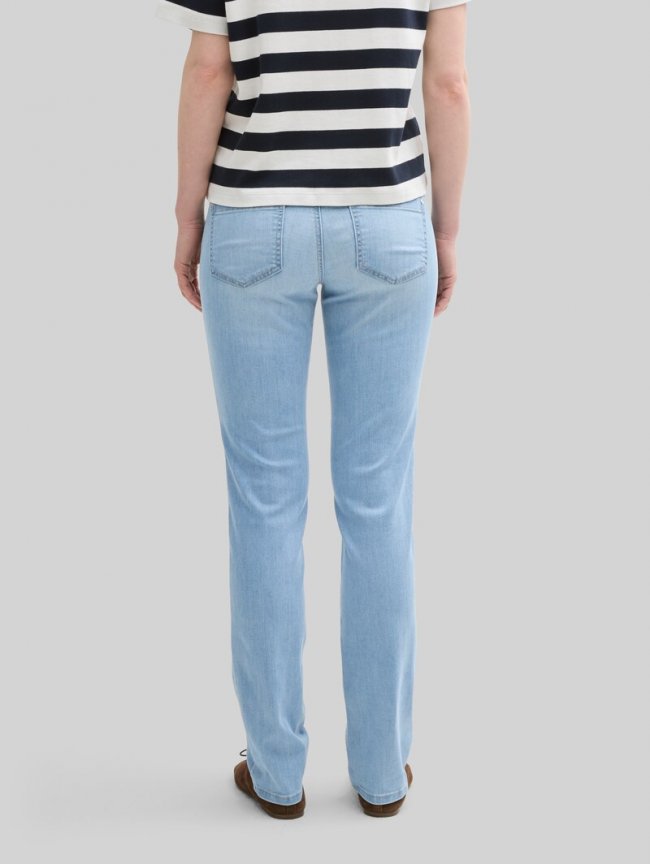 Tom Tailor TTALEXA STRAIGHT Jeans - Light Stone Wash Denim Tom Tailor TTALEXA STRAIGHT Jeans - Light Stone Wash Denim
