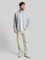 Tom Tailor Regular Fit Hemd mit Leinenanteil - White Navy Small Stripe Tom Tailor Regular Fit Hemd mit Leinenanteil - White Navy Small Stripe
