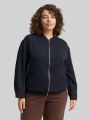 Tom Tailor Plus Size - Loose Fit Blouson Jacke - Lunar Eclipse