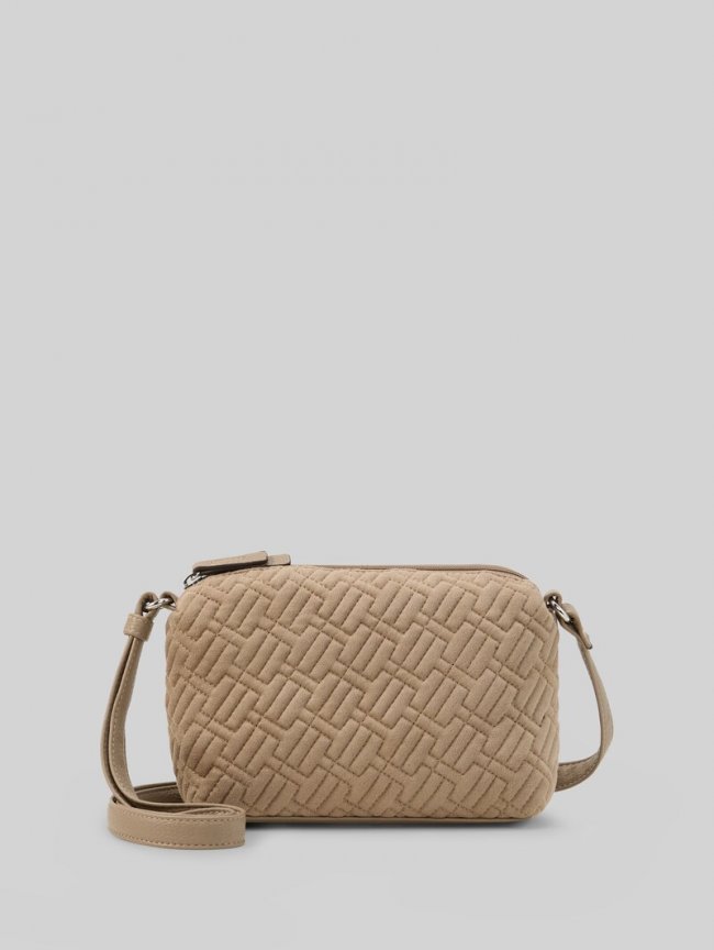 Tom Tailor TTXANTHIA Umhängetasche mit Logo-Prägung - Taupe / Taupe Tom Tailor TTXANTHIA Umhängetasche mit Logo-Prägung - Taupe / Taupe