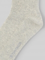 Tom Tailor Socken im 4er-Pack mit Rüschensaum - Light Grey Melange Tom Tailor Socken im 4er-Pack mit Rüschensaum - Light Grey Melange
