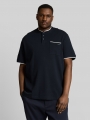 Tom Tailor Plus Size - Poloshirt mit Brusttasche - Sky Captain Blue Ottoman Tom Tailor Plus Size - Poloshirt mit Brusttasche - Sky Captain Blue Ottoman