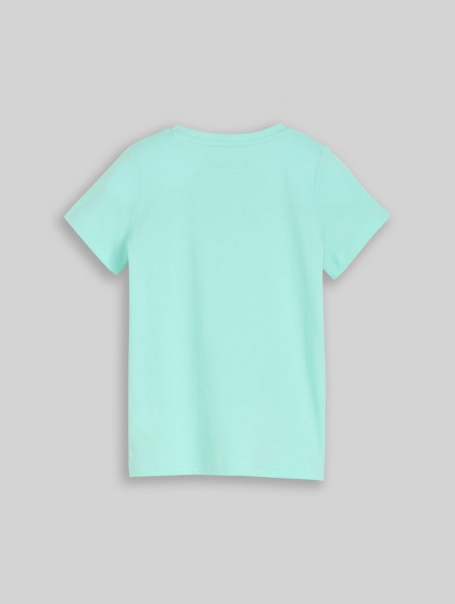 Tom Tailor T-Shirt mit Foto-Print - Light Mint Tom Tailor T-Shirt mit Foto-Print - Light Mint