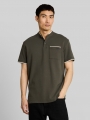 Tom Tailor Poloshirt mit Brusttasche - Leaf Green Ottoman Tom Tailor Poloshirt mit Brusttasche - Leaf Green Ottoman
