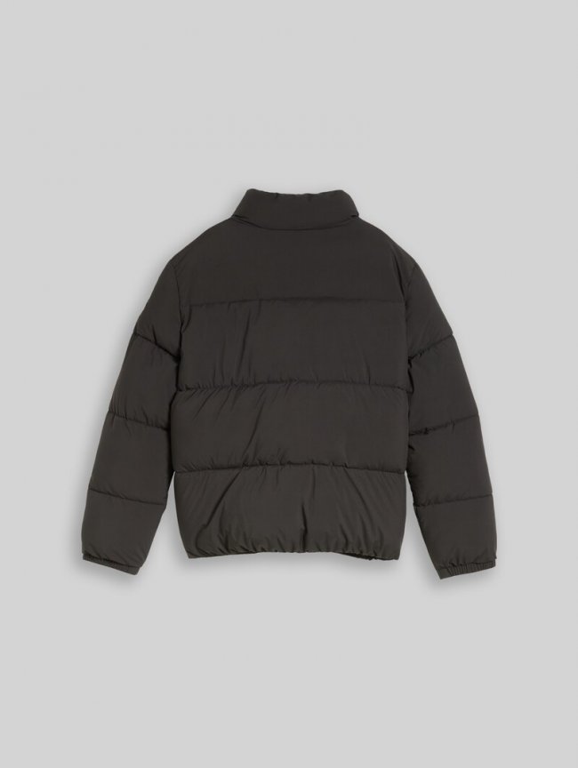 Tom Tailor Puffer-Jacke aus wasserabweisendem Material - Coal Mine Grey Tom Tailor Puffer-Jacke aus wasserabweisendem Material - Coal Mine Grey