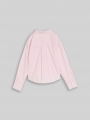 Tom Tailor Boxy Fit Hemdbluse mit Streifenmuster - Soft Mauve White Stripe