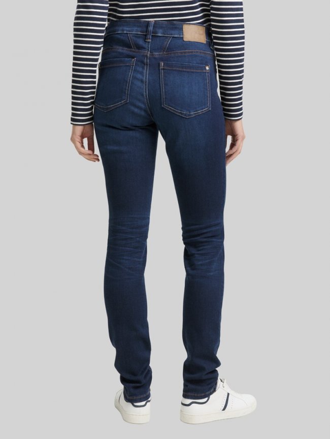 Tom Tailor TTLUCIE SKINNY Jeans - Dark Stone Wash Denim Tom Tailor TTLUCIE SKINNY Jeans - Dark Stone Wash Denim