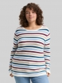 Tom Tailor Plus Size - Strickpullover aus Bio-Baumwolle - Teal Colored Ottoman Knit Tom Tailor Plus Size - Strickpullover aus Bio-Baumwolle - Teal Colored Ottoman Knit