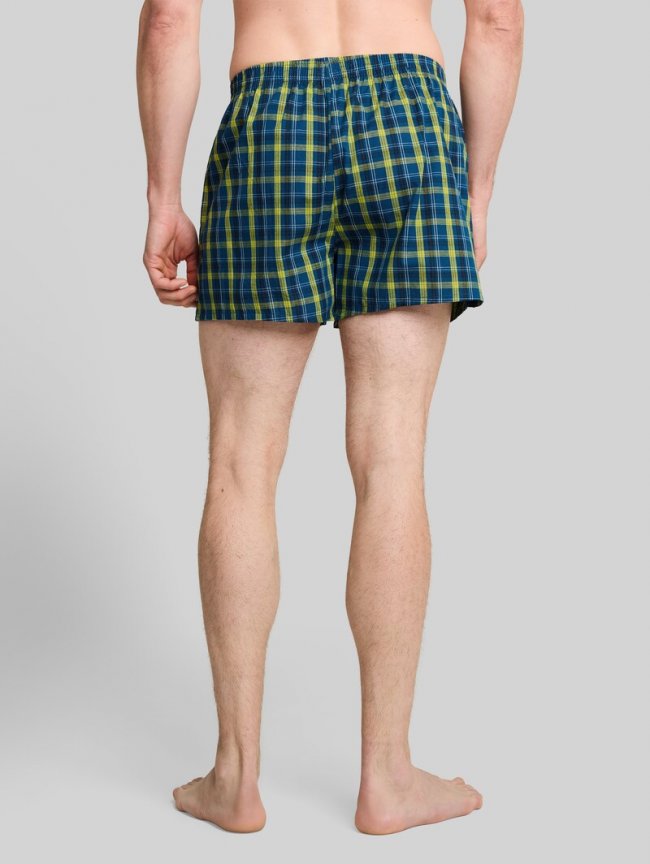 Tom Tailor Boxershorts mit Karomuster im 2er-Pack - Blue-medium-check Tom Tailor Boxershorts mit Karomuster im 2er-Pack - Blue-medium-check