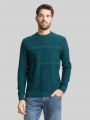 Tom Tailor Strickpullover aus Baumwolle - Deep Meadow Green Tom Tailor Strickpullover aus Baumwolle - Deep Meadow Green
