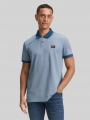 Tom Tailor Piqué Poloshirt mit Stretch - Teal Two Tone Pique Tom Tailor Piqué Poloshirt mit Stretch - Teal Two Tone Pique
