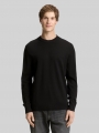 Tom Tailor Basic Strickpullover aus Baumwolle - Black Tom Tailor Basic Strickpullover aus Baumwolle - Black