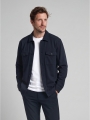 Tom Tailor Sweat-Overshirt mit Taschen - Sky Captain Blue Tom Tailor Sweat-Overshirt mit Taschen - Sky Captain Blue