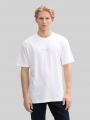 Tom Tailor Relaxed Fit T-Shirt aus Baumwolle - White