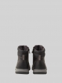 Tom Tailor Gefütterte Kunstleder Stiefeletten - Black